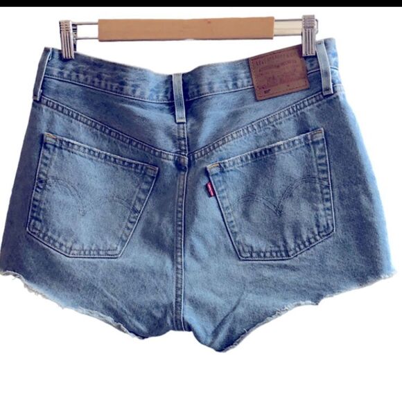 Premium‎ 501® Denim Jean Short Shorts Size 32 - Picture 3 of 4